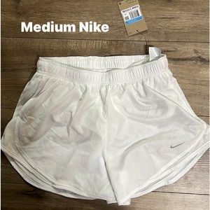 Nike medium white shorts brand new